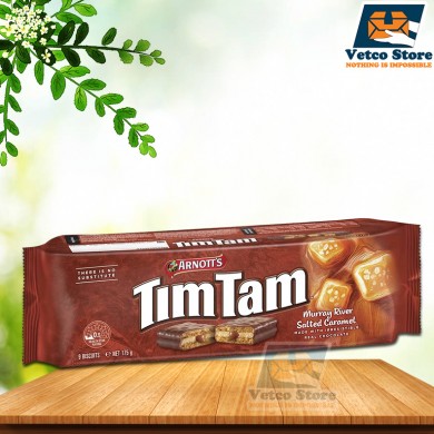 Bánh Quy Socola Arnott's TimTam Murray River Salted Caramel 175g